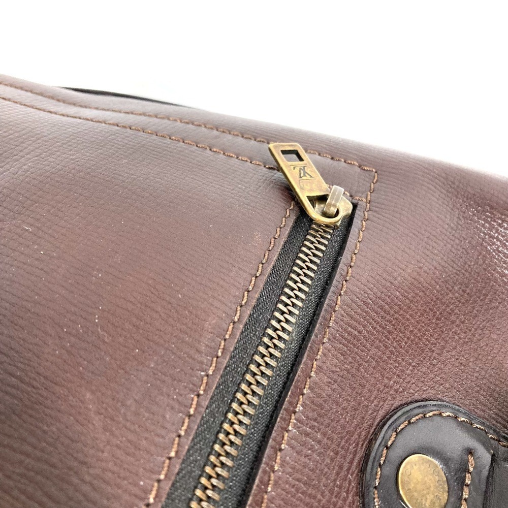 LOUIS VUITTON Authentic Brown Leather Tote Bag - Picture 9 of 16